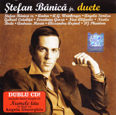 CD: Ștefan Bănică Jr./ Angela Gheorghiu &amp;amp; Ștefan Bănică Jr. &amp;ndash; Duete/ Numele tau foto