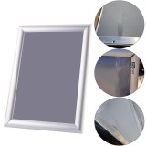 Cumpara ieftin Rama click aluminiu, expunere afise si postere in format A0, colturi drepte, fixare orizontala sau verticala, RESIGILAT