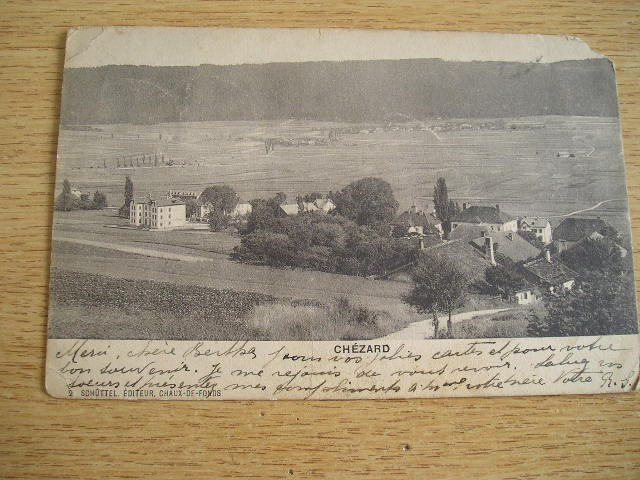 M2 R9 5 - 89 - Carte postala foarte veche - Elvetia