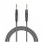 Cablu audio 3m Jack Mono 6.35 mm tata - Jack Mono 6.35 mm tata Nedis