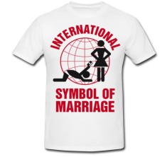 Tricou &amp;quot; International symbol &amp;quot; foto