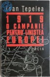 1919 &ndash; O campanie pentru linistea Europei - Ioan Tepelea - Carte Istorie