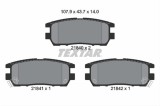Set placute frana TEXTAR 2184002