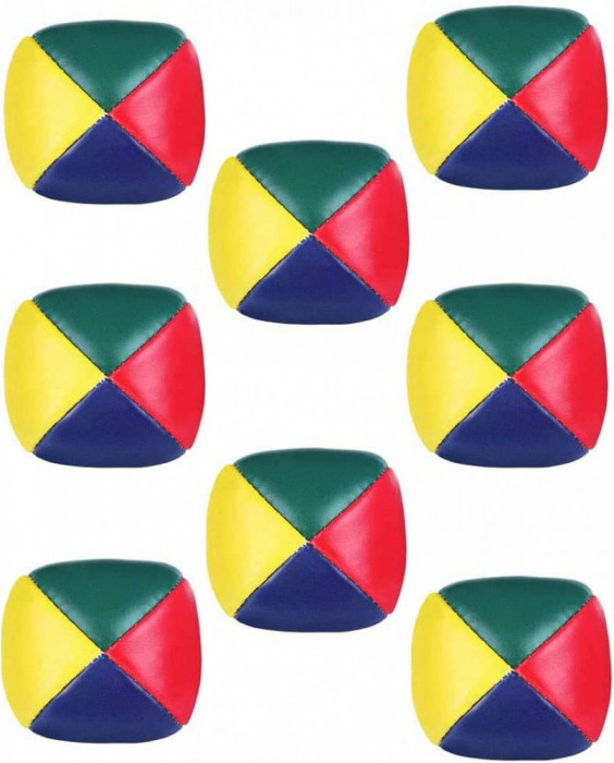 Minge de jonglerie din piele PU pentru Adulti Copii 5 x 5 cm - NOU