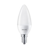Bec LED Philips lumanare B38 E14 7W 806lm lumina neutra 4000 K