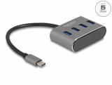 HUB USB 3.2 Gen1 type C la 4 x USB-A, Delock 63223