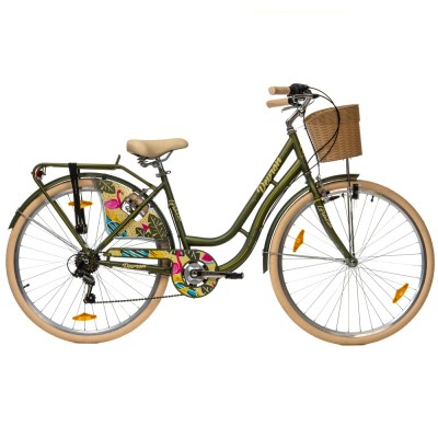 Bicicleta Oras Devron Grazia 6S - 28 Inch, M, Verde Ultimate FactoryBikes foto