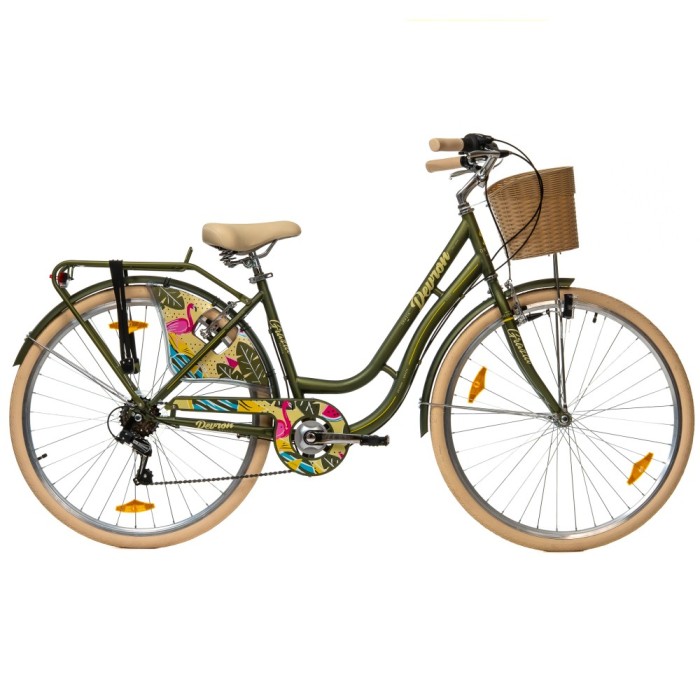 Bicicleta Oras Devron Grazia 6S - 28 Inch, M, Verde Ultimate FactoryBikes
