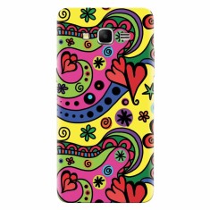 Husa silicon pentru Samsung Grand Prime, Heart Color