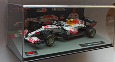 Macheta Red Bull RB16B Max Verstappen Turkey GP Formula 1 2021 - Bburago 1/43 F1 foto