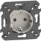 Priza schuko standard german conectata 2M 16A Living Now Bticino nisip KM4141AC