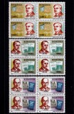 Cumpara ieftin RO 2001 LP 1544 &quot;Aniversari - personalitati (I)&quot; ,bloc de 4 ,MNH, Nestampilat