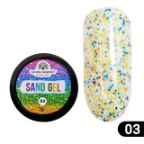 Gel UV color unghii, Sand, Global Fashion, 5g, 03