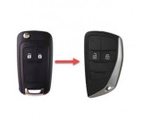 Set 2 bucati - Carcasa cheie compatibila cu Chevrolet Cruze, Epica, Camaro, Opel Astra J, Insignia conversie catre stilul modern, 2 butoane