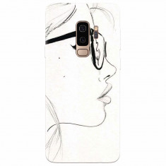 Husa silicon pentru Samsung S9 Plus, Girl Face