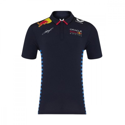Red Bull Racing tricou polo Driver Sergio P&amp;eacute;rez blue F1 Team 2024 - S foto