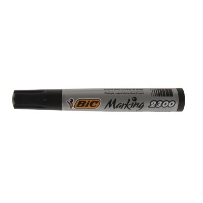 Marker permanent, BIC Marking 2300, negru foto
