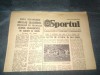 ZIARUL SPORTUL 25 OCTOMBRIE 1983 DIVIZIA C