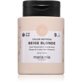 Maria Nila Colour Refresh mască fină de hrănire fără pigmenți permanenți de culoare culoare Beige Blonde 9.23 100 ml