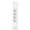 Prelungitor inteligent Hama 00176574, Wi-Fi, 4 prize, 4 porturi USB, protectie suprasarcina, compatibil Amazon Alexa/Google Assistant, cablu 1.7m, Alb