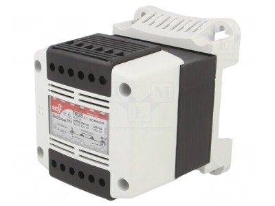Transformator de Alimentare 200VA 230VAC/400VAC 24V/48V IP20 foto