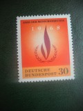 HOPCT TIMBRE MNH 889 ANUL INT DREPTURILEW OMULUI 1968- 1 VAL GERMANIA, Nestampilat