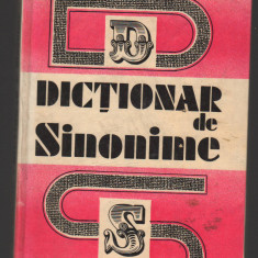 C9846 - DICTIONAR DE SINONIME - GH. BULGAR