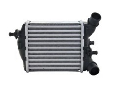 Intercooler Fiat 500 Abarth, 08.2008-, motor 1.4 T-Jet 99 kw, benzina, cutie manuala, cu/fara AC, aluminiu brazat/plastic, 185x164x64 mm, intercooler foto