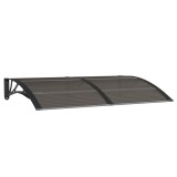 Cumpara ieftin Copertina de usa, negru, 150x100 cm, policarbonat