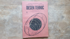 Desen Tehnic - Manual clasa a X-a - Gheorghe Husein, 1990 foto