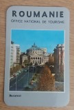 C9 15 - 1971 - Calendar de buzunar - reclama ONT - Bucuresti