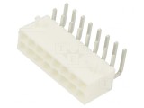 Soclu cablu-placă Mini-Fit Jr 16 pini 4,2mm 13A, MOLEX