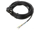 Cablu electric 3x0,75mm2 cu ştecăr &icirc;n unghi PVC