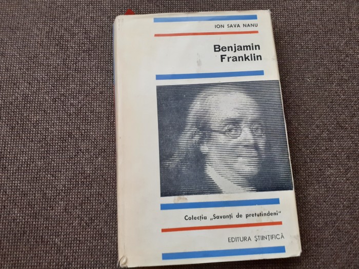 ION SAVA NANU - BENJAMIN FRANKLIN CARTONATA