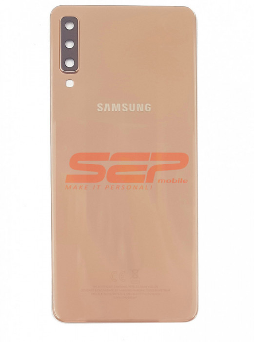 Capac baterie Samsung Galaxy A7 2018 / A750 GOLD Original Samsung SWAP