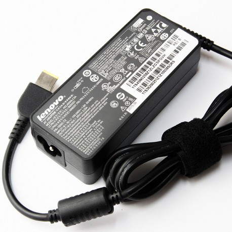 Incarcator original laptop Lenovo ADLX65NDC3A 20V 3.25A 65W mufa dreptunghiulara galbena