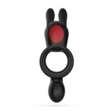 Inele vibratoare - Crushious Dingo Inel Vibrator pentru Penis cu Telecomanda Potrivire Perfecta 9 Viteze Puternice