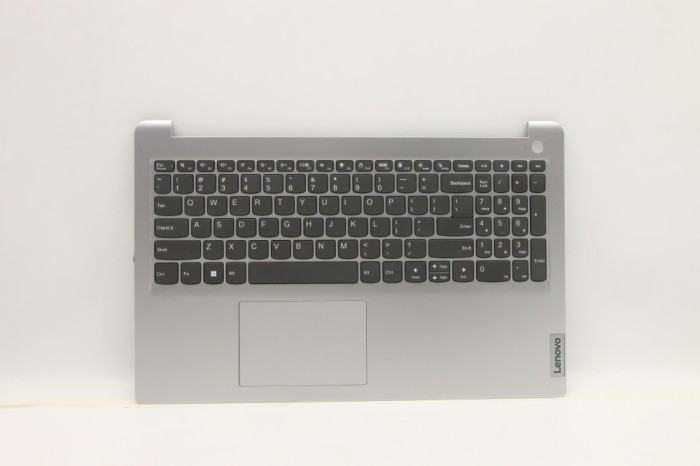 Carcasa superioara cu tastatura palmrest Laptop, Lenovo, IdeaPad 1 15IJL7 Type 82LX, 5CB1H70708, AP2DG000300, AM2DG000500, Cloud Grey, layout US