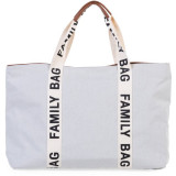 Childhome Family Bag Canvas Off White geantă pentru călătorii 55 x 40 x 18 cm 1 buc