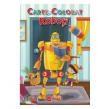 Carte de colorat.Roboti