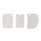 Set Cofetarie si Brutarie, 9 x 14 cm, 3 bucati, spatula, dispozitiv taiere si modelare