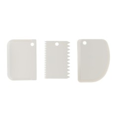 Set Cofetarie si Brutarie, 9 x 14 cm, 3 bucati, spatula, dispozitiv taiere si modelare