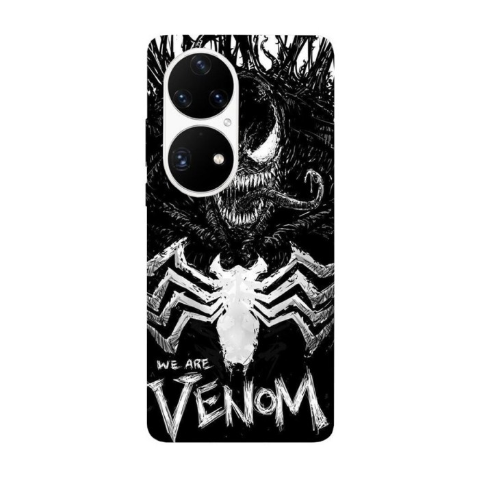 Husa compatibila cu Huawei Nova 9 model We are venom, Silicon, TPU, Viceversa