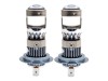 Set 2 Becuri LED H7 cu Lupa, 150W 27000LM, AutoREY PRO, Cip CSP 7035, 6000K, Alb Rece, Fara Eroare Bec Ars, Ventilator