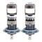 Set 2 Becuri H7 LED cu Lupa, SUPER CSP, Putere 150W si 27.000 Lumeni, Ventilator Integrat, Cu cipuri CSP 7035, 6000K Alb Rece, fara eroare de bec ars