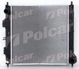 Radiator Kia Picanto 17-, motor: 1.0 T-GDI, OEM/OES (Hanon), Aluminiu/ Plastic brazat, 25310G6300