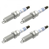 Cumpara ieftin Set 4 bujii scanteie Bosch pentru Dacia Dokker, Duster, Lodgy, Logan, Nissan Micra, Note, Qashqai, Peugeot 206, 207, 307, Renault Captur, Clio, Megane