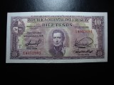 URUGUAY 10 PESOS 1939 EXCELENTA