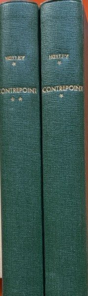 Contrepoint - Aldous Huxley 2 volume