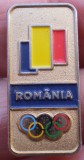 II.152 INSIGNA PIN ROMANIA OLIMPIADA CERCURI OLIMPICE